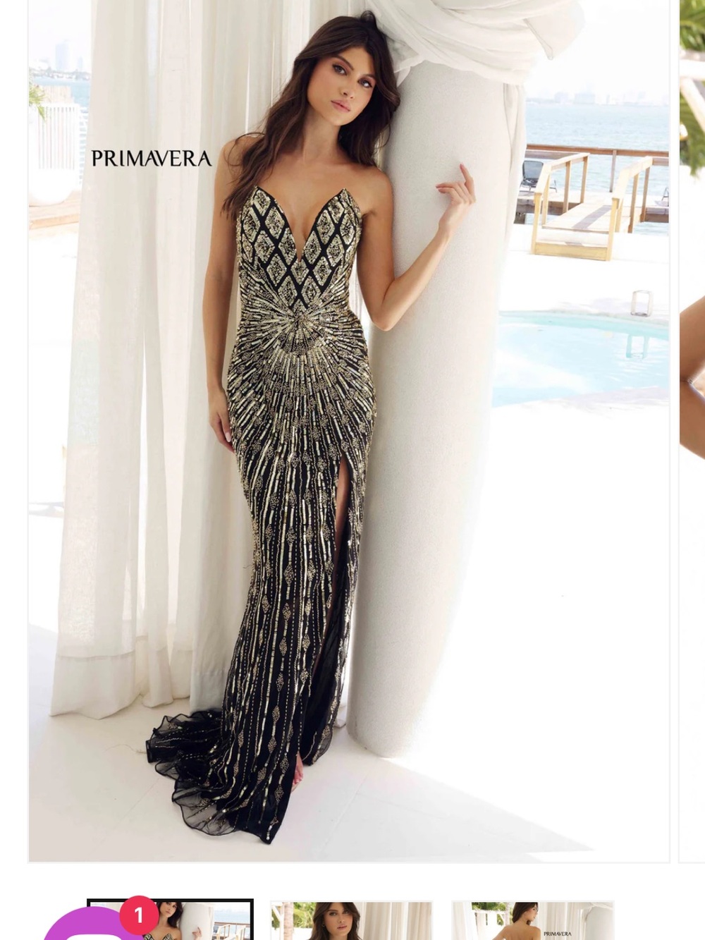 Primavera Couture 4301 dress Size 2